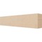Ekena Millwork 4in. W x 6in. H x 28in. L Block Woodgrain TimberThane Rafter Tail, Primed Tan RFTUR04X06X28BLKRCPR - alternate 1